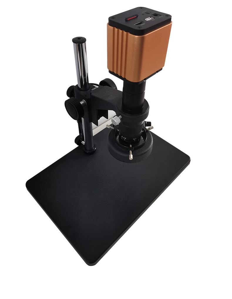 精拓优诚高清WIFI/HDMI接口自动对焦工业电子显微镜 测量显微镜 工业相机CCD视频显微放大镜 自动对焦测量显微镜(图3)