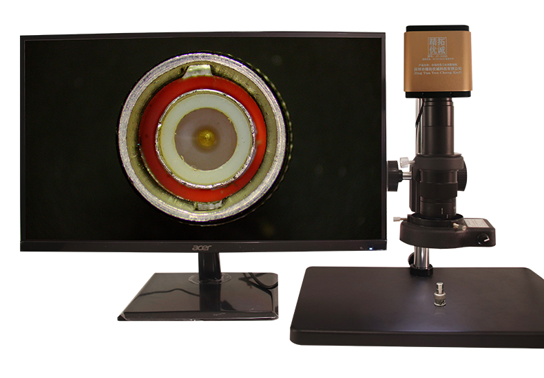 精拓优诚高清WIFI/HDMI接口自动对焦工业电子显微镜 测量显微镜 工业相机CCD视频显微放大镜 自动对焦测量显微镜(图31)