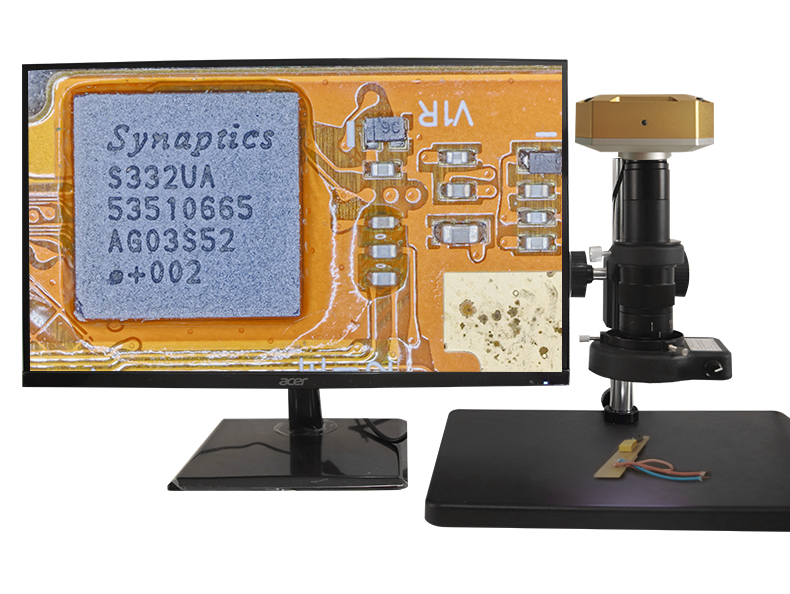 精拓优诚高清HDMI接口电子显微镜 工业显微放大镜 录像拍照测量显微镜 数码视频显微镜CCD工业相机 高清工业电子显微镜(图31)