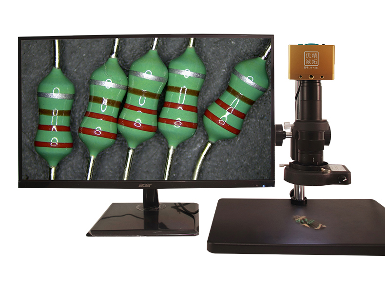 精拓优诚高清HDMI接口工业电子显微镜 数码视频显微镜 手机手表电路板维修 工厂生产零部件外观检测 工业电子显微镜(图21)
